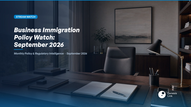 Business Immigration Policy Watch September 2026