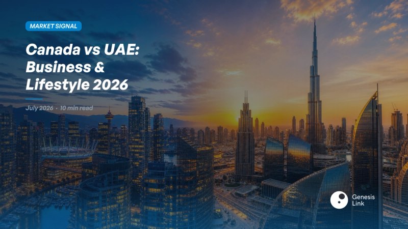 Canada vs UAE: Business Environment and Lifestyle. A Practical Comparison for Entrepreneurs in 2026