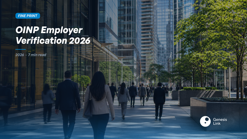 OINP Employer Verification 2026: What Immigration Professionals Need to Know