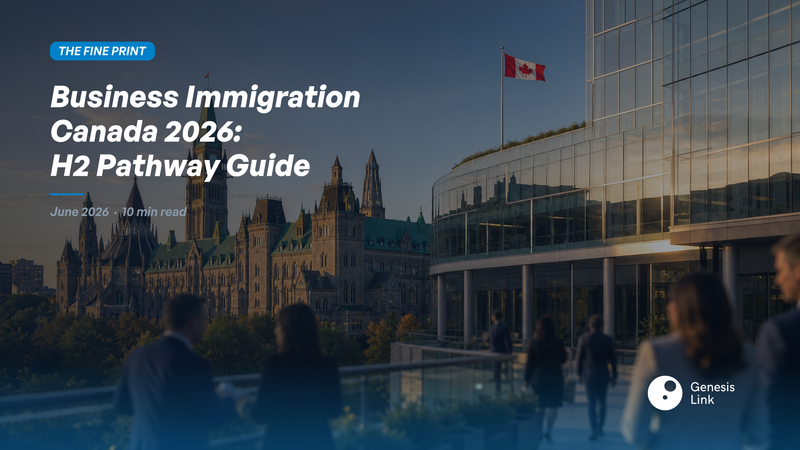 Business Immigration Canada H2 2026: The Complete Pathway Guide for Immigration Professionals
