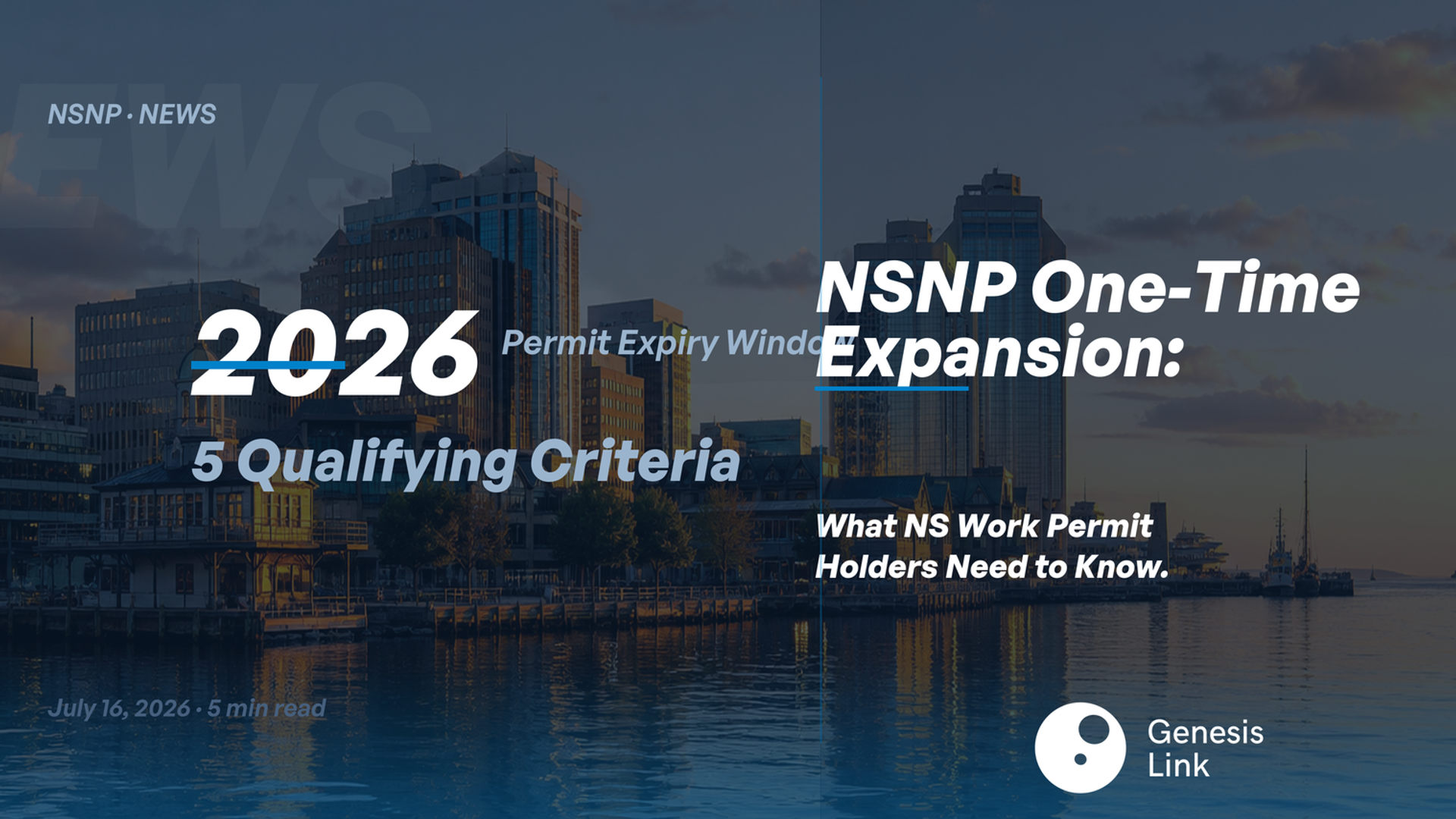 Nova Scotia NSNP One-Time 2026 Expansion: What Business Immigration Advisors Need to Know