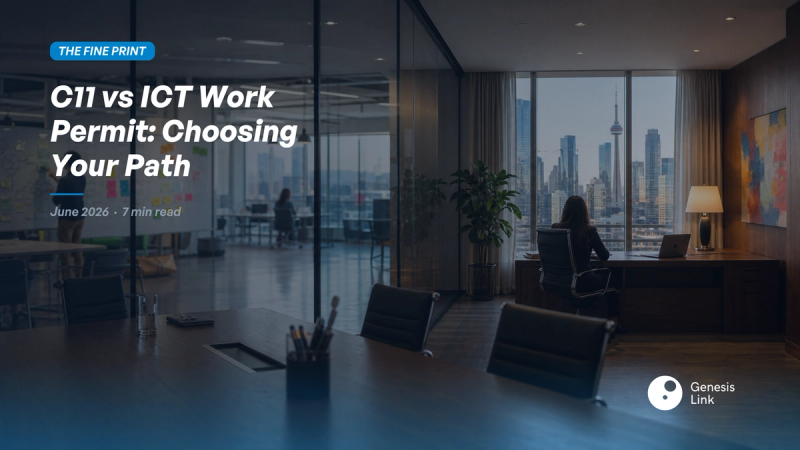 C11 vs ICT Work Permit Canada: How to Choose the Right Pathway in 2026