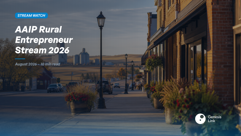 AAIP Rural Entrepreneur Stream 2026: Community Gate Before EOI