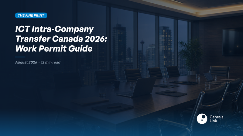 ICT Intra-Company Transfer Canada 2026: The Complete Work Permit & Business Guide