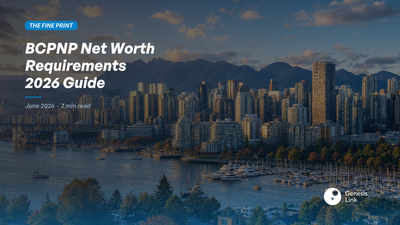 BCPNP Entrepreneur Stream Net Worth Requirements: The Complete 2026 Guide