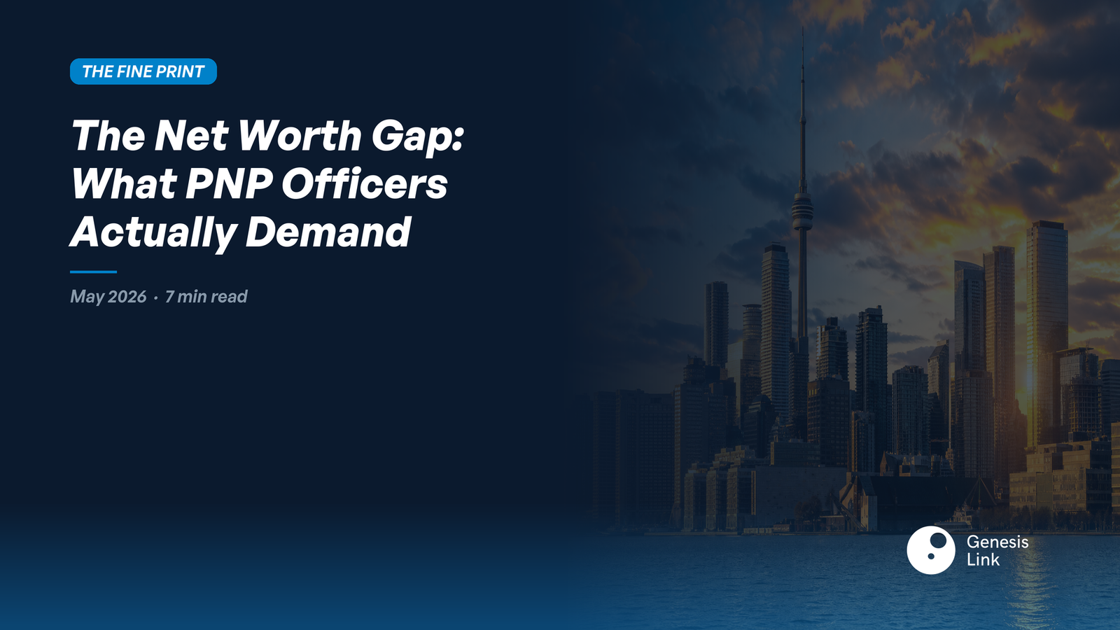 Why a Certified Net Worth Statement Isn't Enough for PNP Entrepreneur Streams