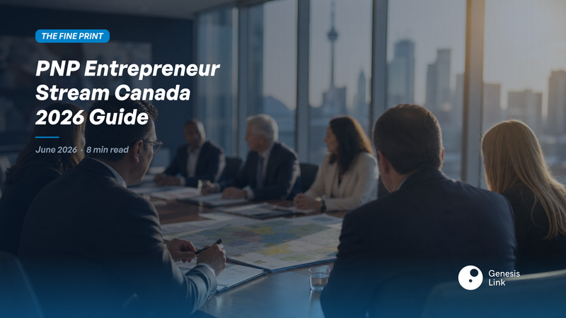 PNP Entrepreneur Stream Canada: The Complete 2026 Guide