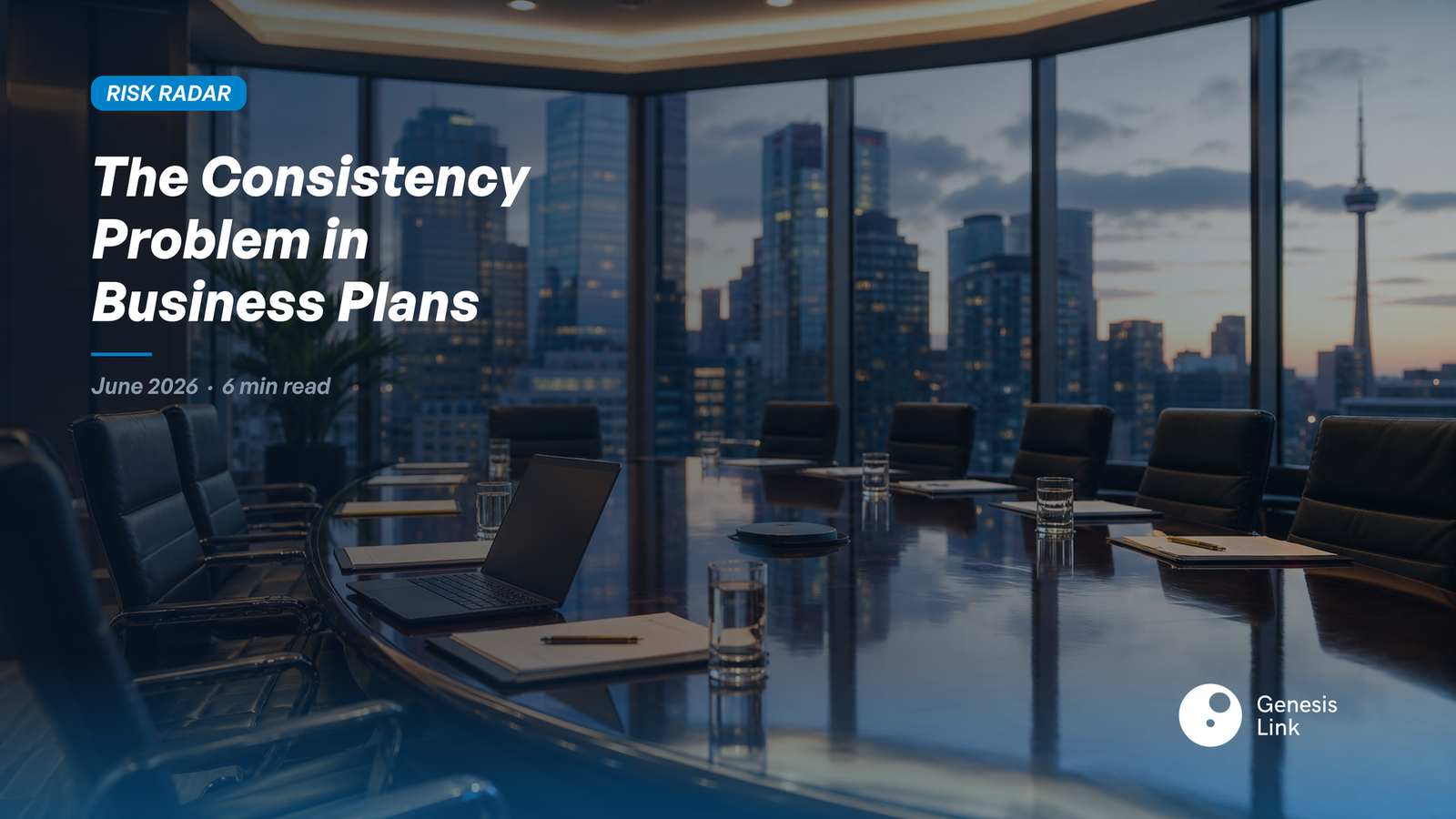 The Internal Consistency Problem: Why Well-Structured Business Plans Still Get Refused