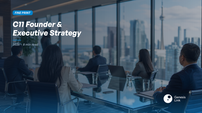 C11 Work Permit Canada 2026: The Complete Application Strategy for Founders and Key Executives
