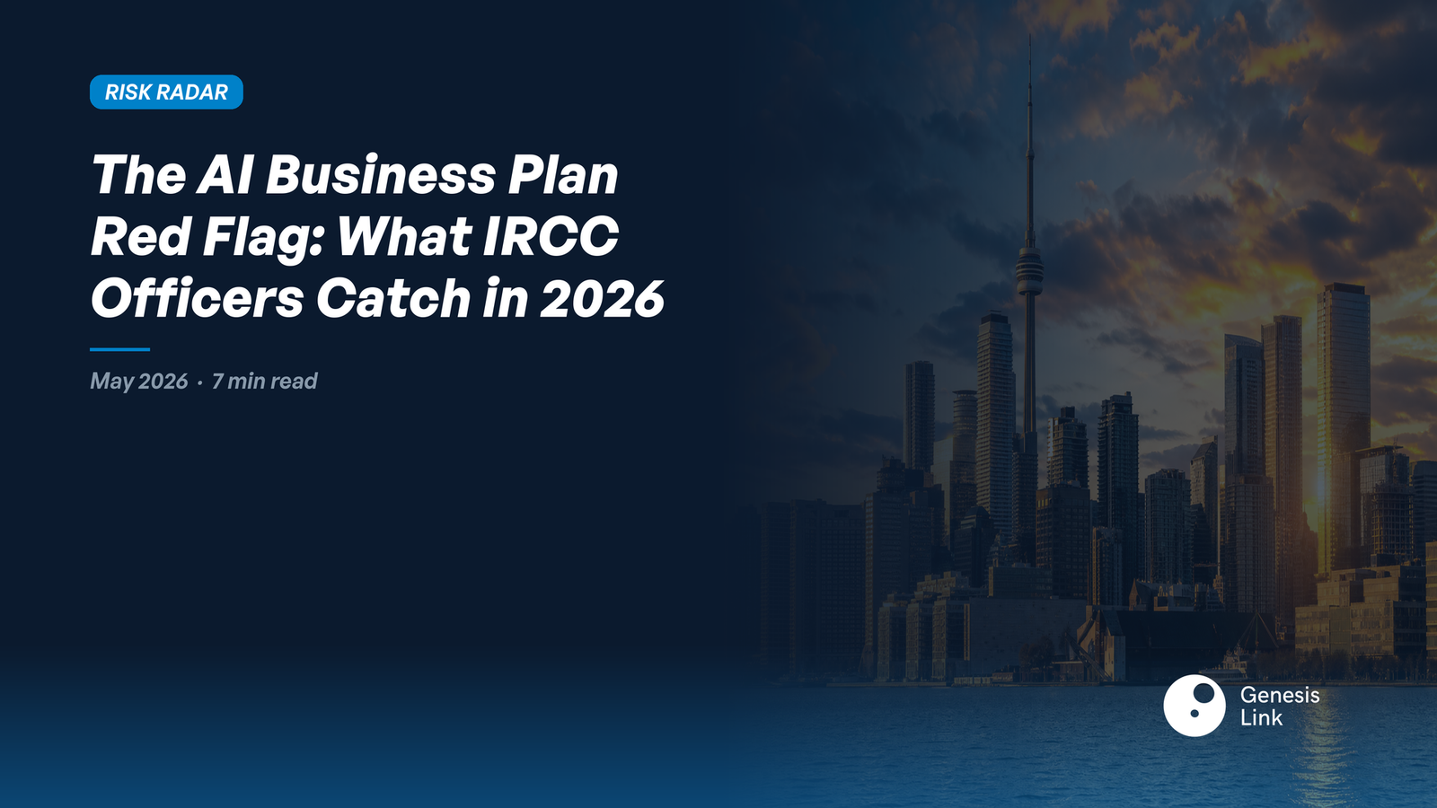 The AI Business Plan Red Flag: What IRCC Officers Are Catching in 2026 — And What Practitioners Need to Do About It