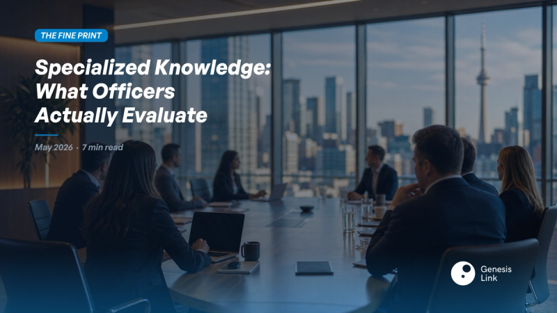 ICT Specialized Knowledge: What IRCC Is Actually Evaluating — And Why the Standard Is Higher Than Most Files Show