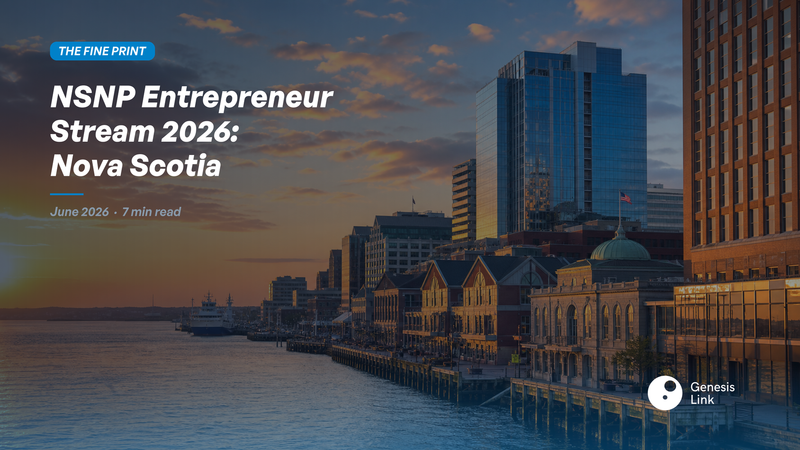 NSNP Entrepreneur Stream 2026: What Nova Scotia's Business Case Actually Requires