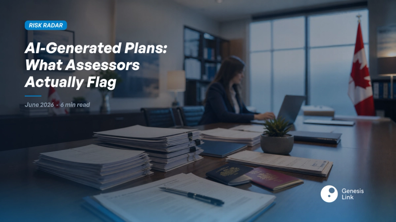 The AI-Generated Business Plan Problem: What IRCC Assessors Flag and How to Write Plans That Hold