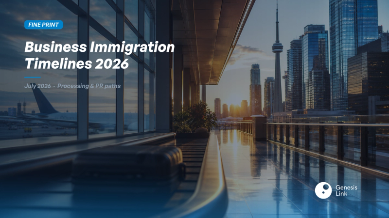 Canada Business Immigration Processing Timelines 2026: Entry, Stay, and Path to PR