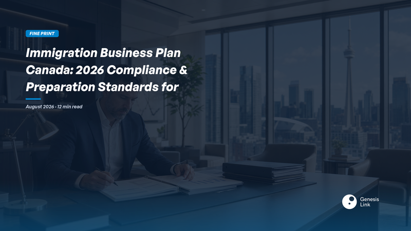 Immigration Business Plan Canada: 2026 Compliance & Preparation Standards for RCICs