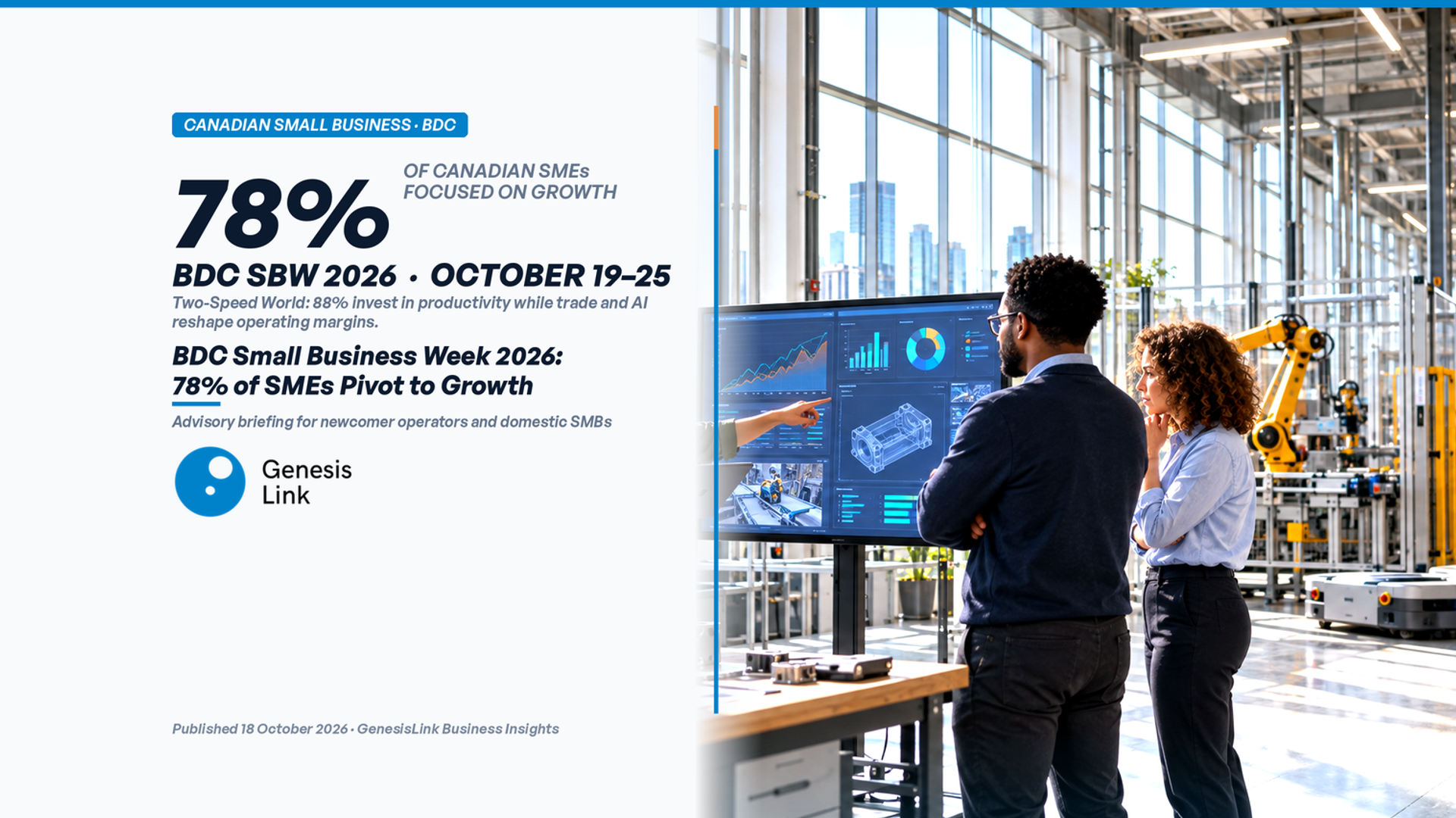 BDC Small Business Week 2026: 78% of Canadian SMEs Pivot to Growth Amid High-Speed Market Shifts