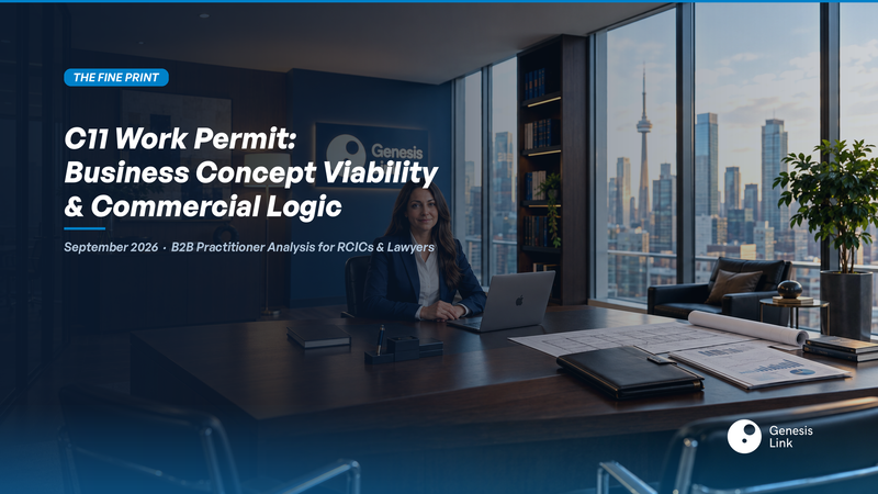 C11 Work Permit: Business Concept Viability and Commercial Logic in 2026