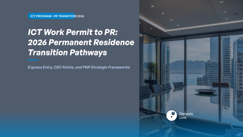 ICT to Permanent Residence Canada 2026: PR Pathways for C61, C62, and C63 Holders