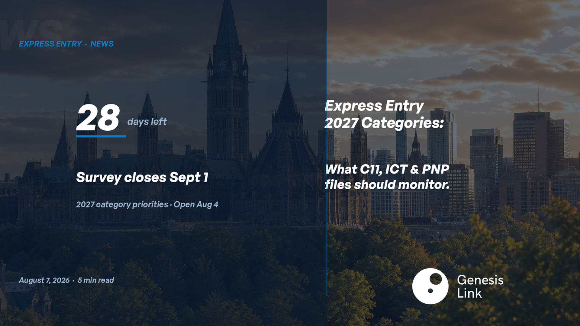 Express Entry 2027 Category Consultation, What Business Immigration Files Need by September 1, 2026