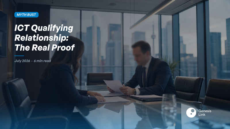 The ICT Qualifying Relationship Myth: Why an Org Chart Is Not Proof of Corporate Integration