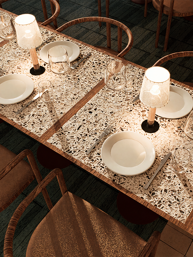 Restaurant dining table | Studio Hiller