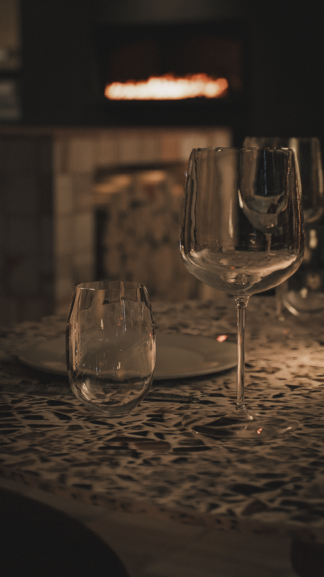 Wine glass and water glass | Studio Hiller
