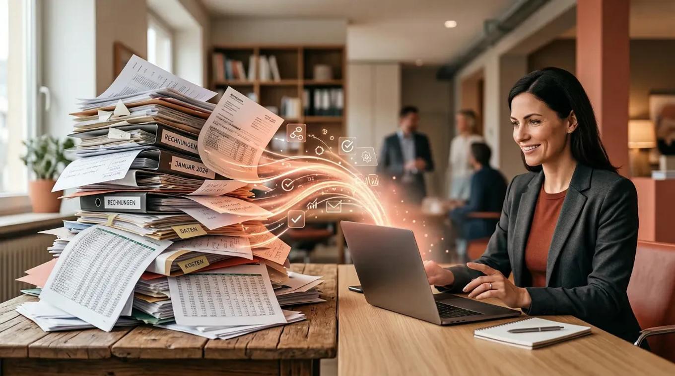 Geschäftsprozesse automatisieren: Wo KMU Zeit verlieren