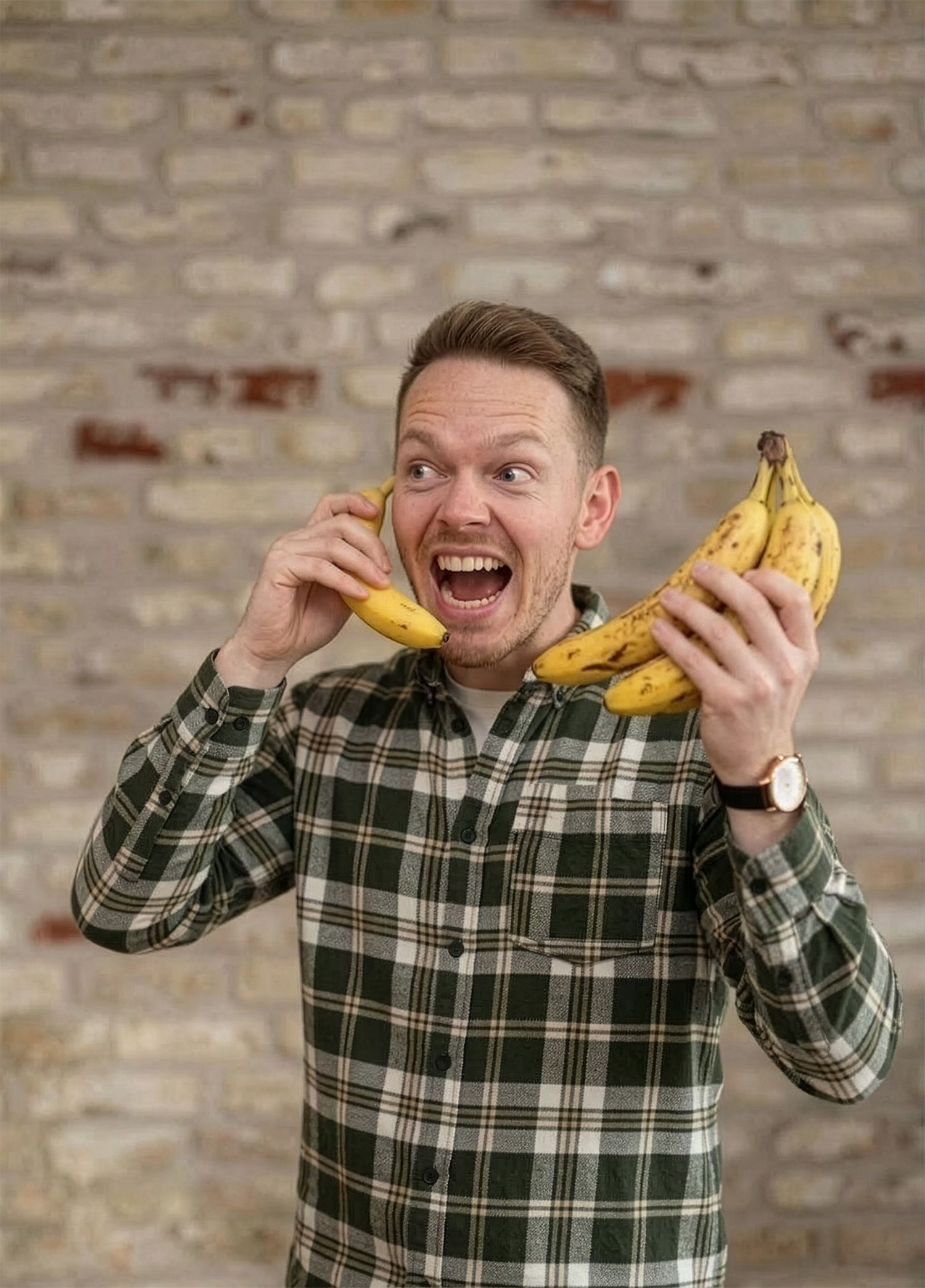 Rudi Ørnhøj working hard