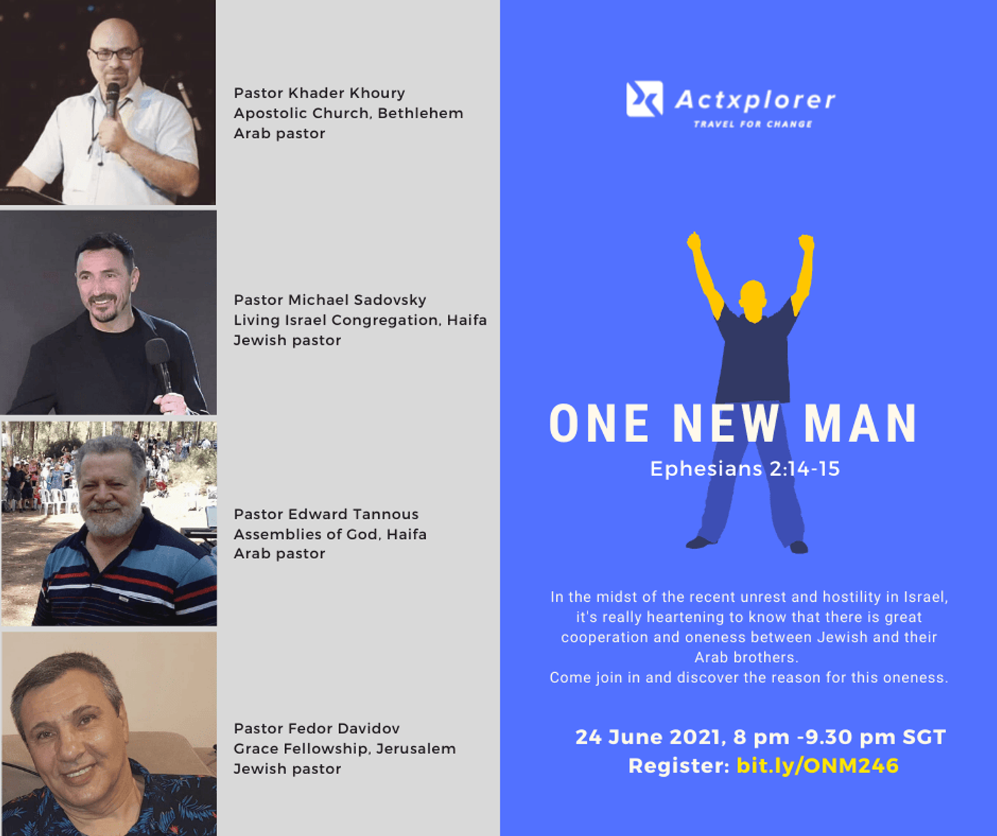 ONE NEW MAN (Actxplorer Learning Journeys Webinar)