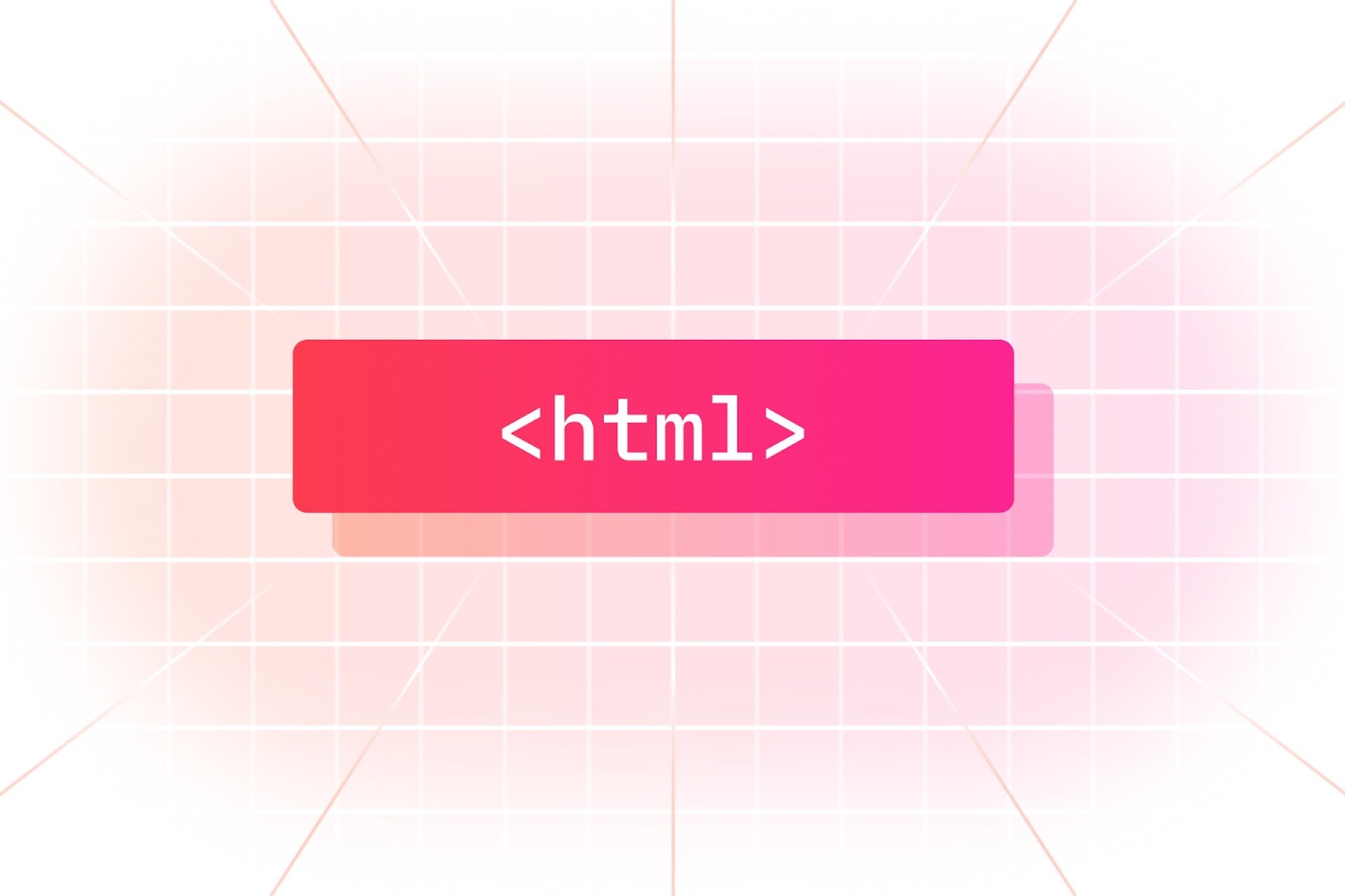 An html tag.