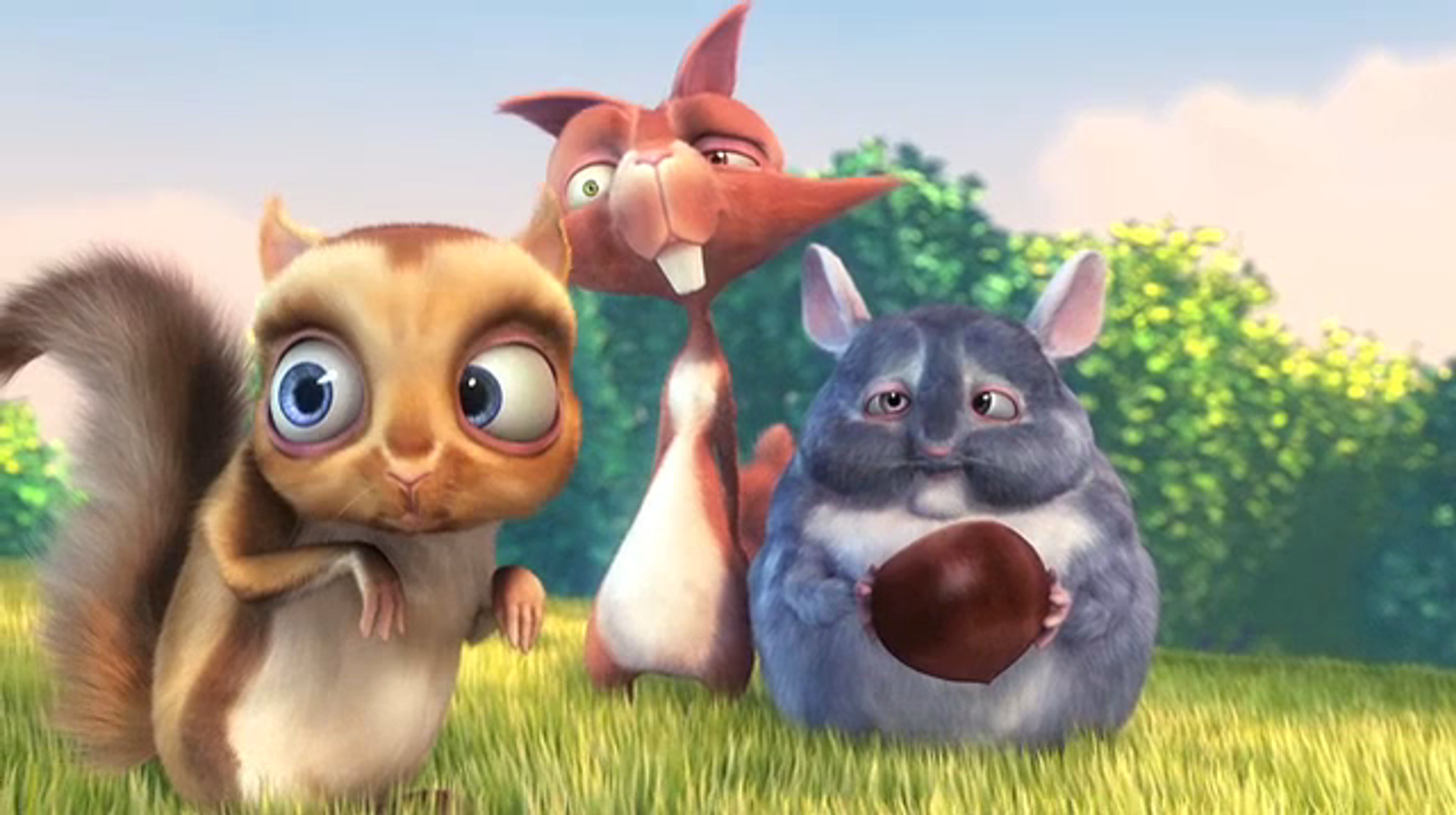 a squirrel, chipmunk and other rodent creature