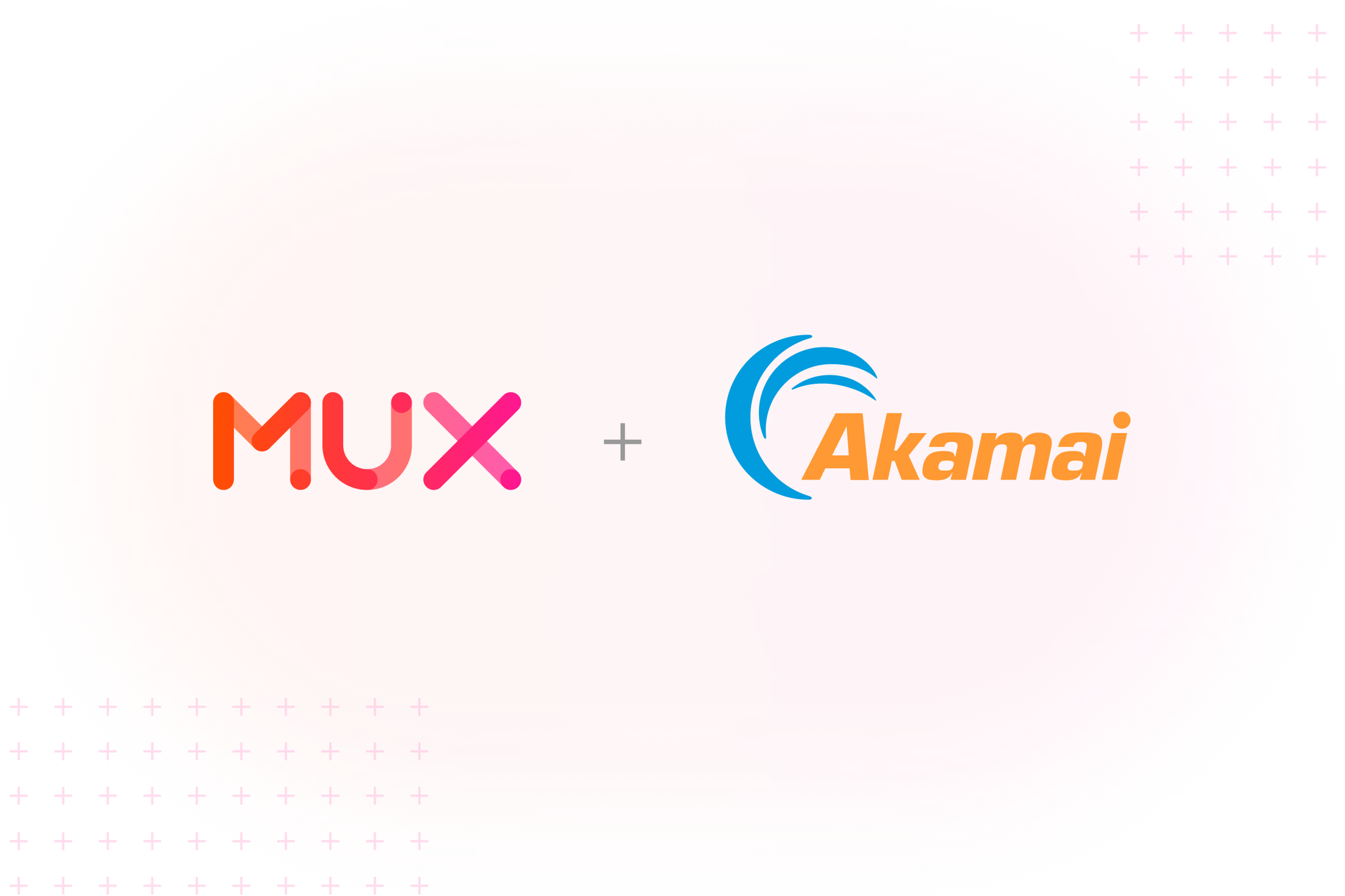 Image of Mux's logo plus Akamai's logo