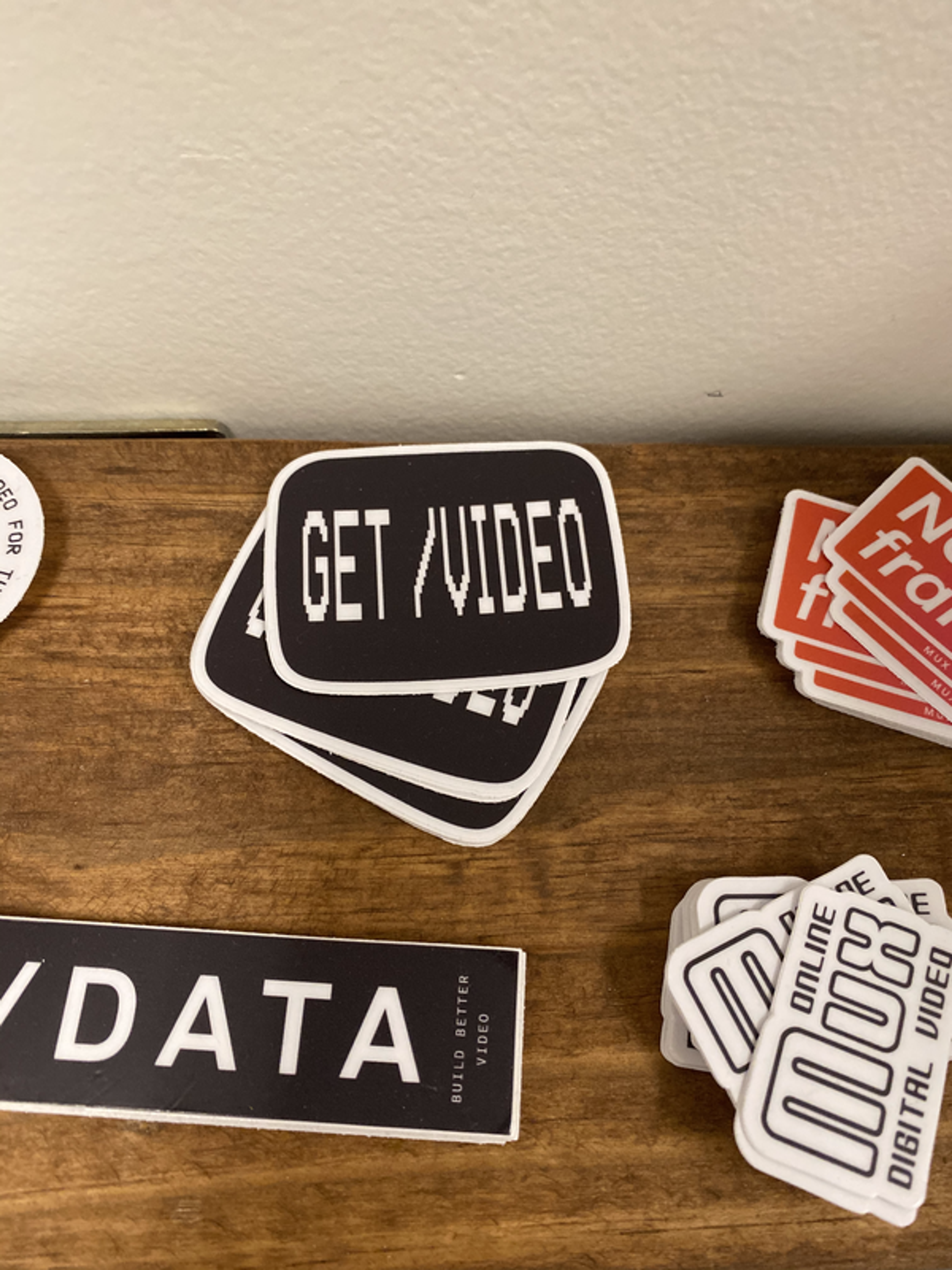 Image of /Get Video sticker