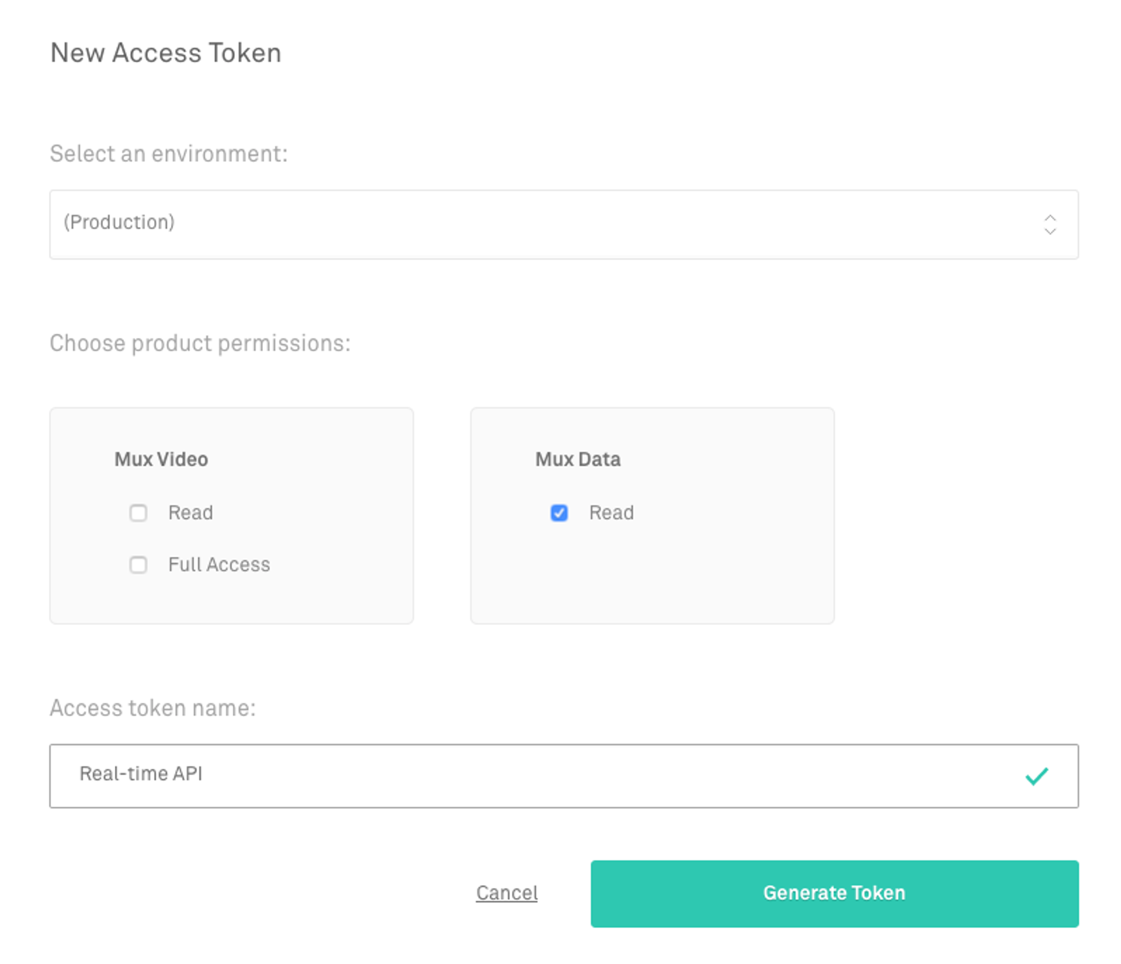 Create an asset token