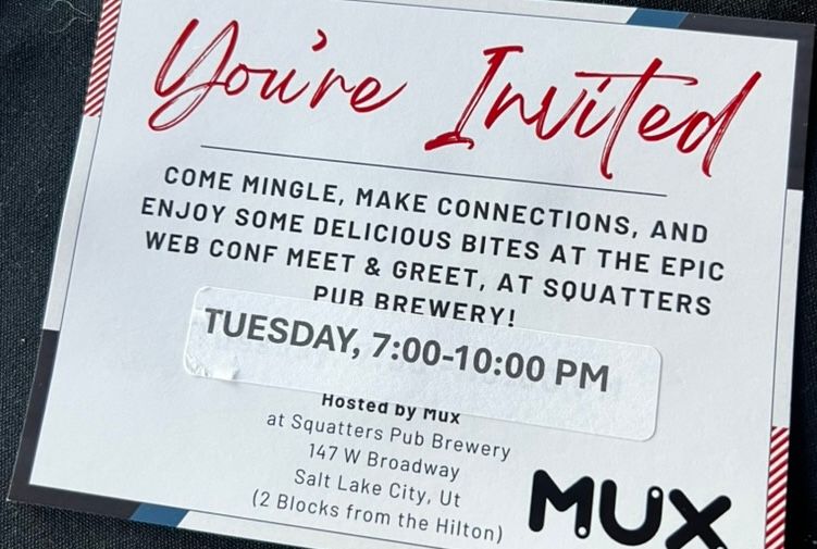 An invite to the Epic Web Conf pre-party