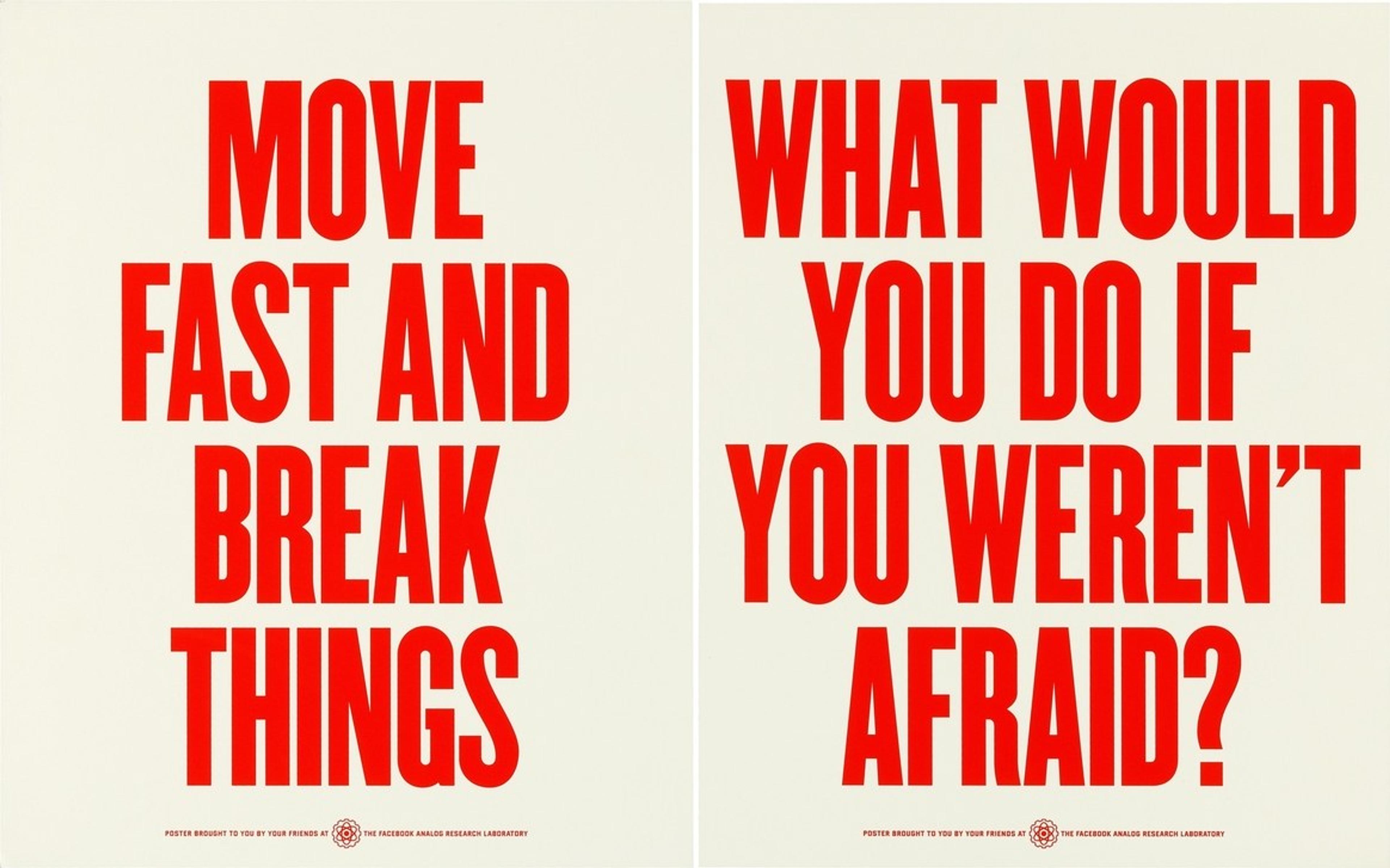 Poster: Move fast and break things