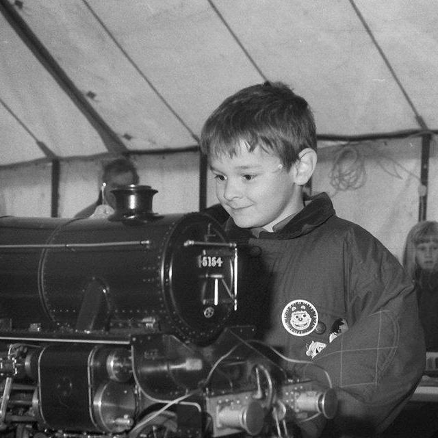 This is still my face when I look at trains Phil Cluff