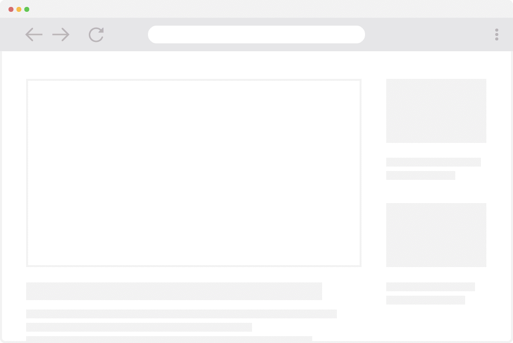 A browser showing Mux Player loading