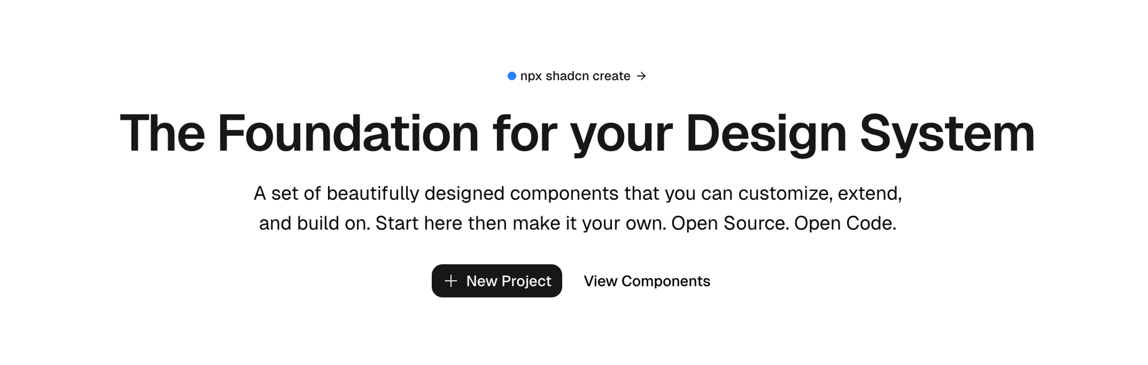 Image description of the shadcn model