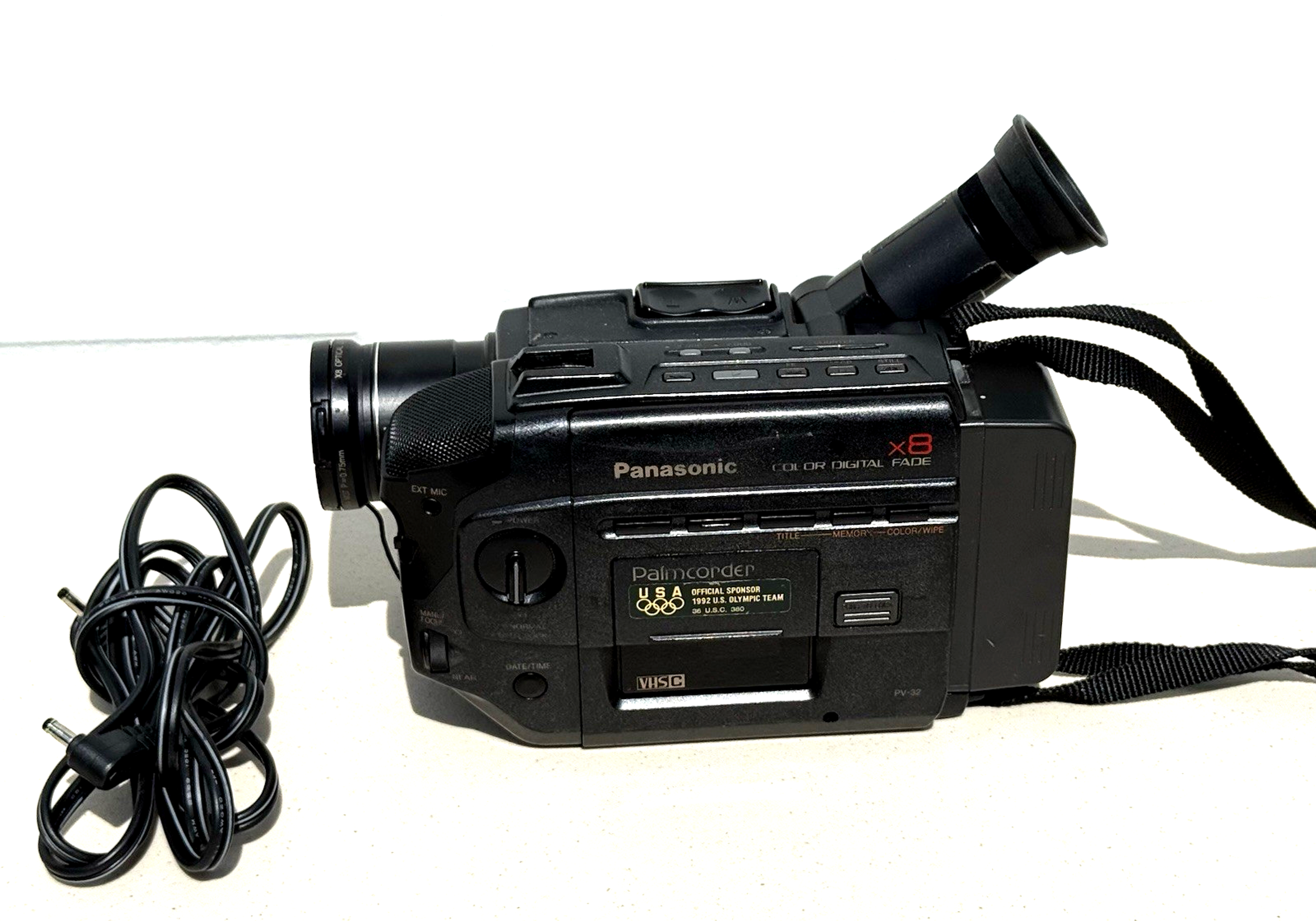 Panasonic hand-held camcorder from 1992