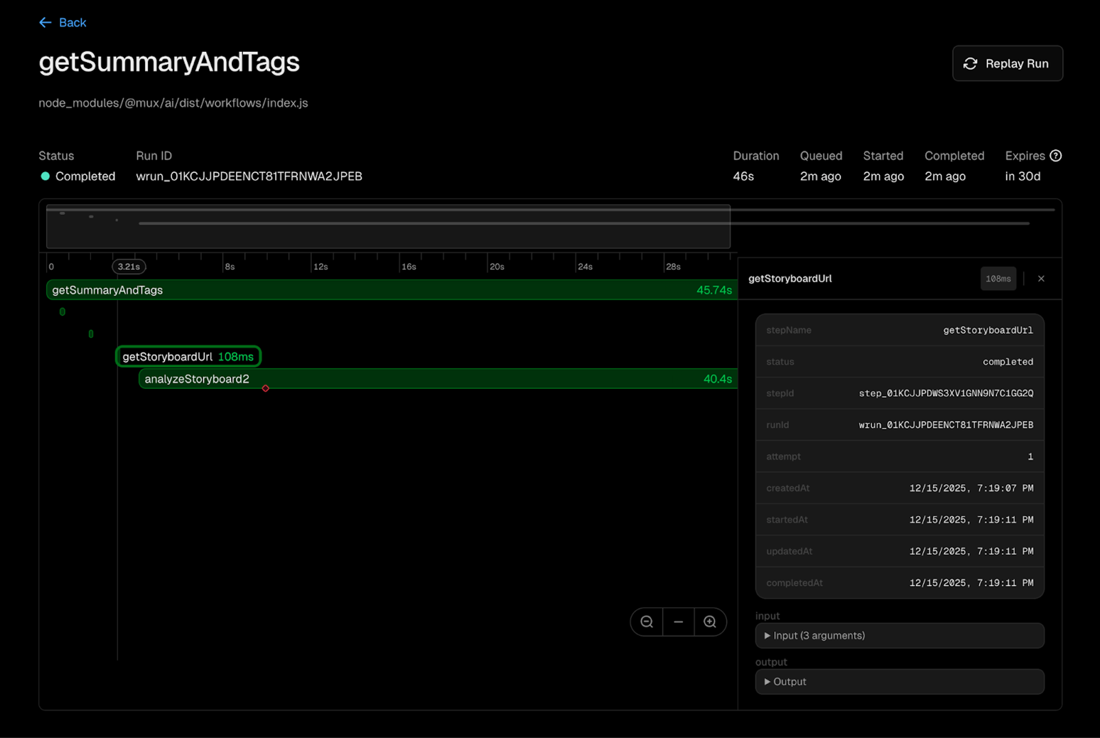 An example of a successful workflow