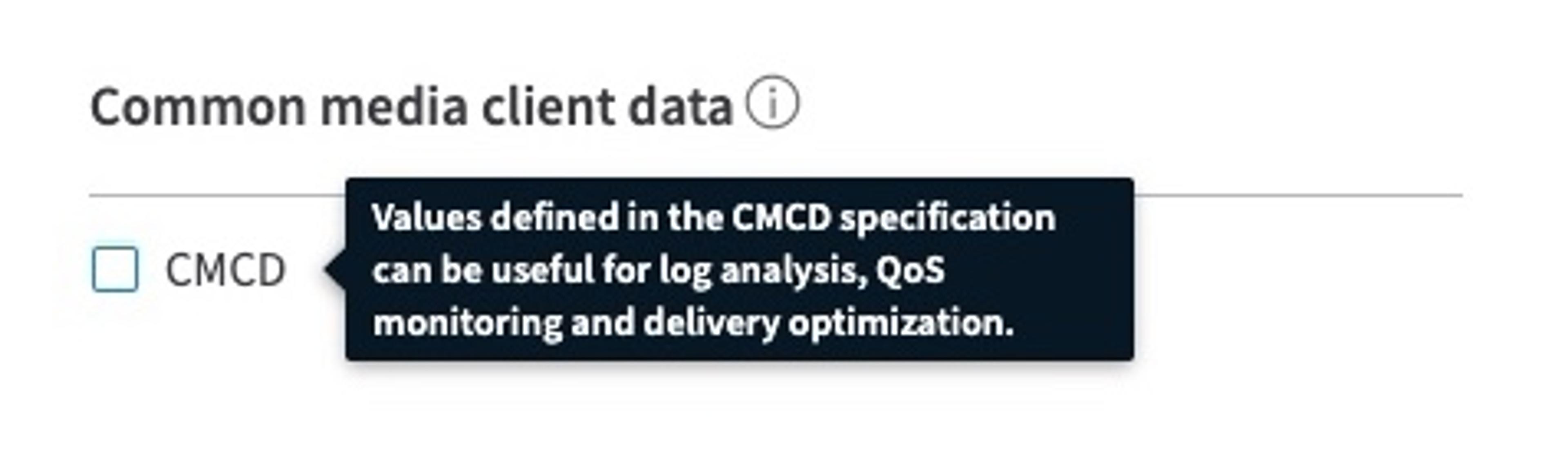 An image of Common media client data