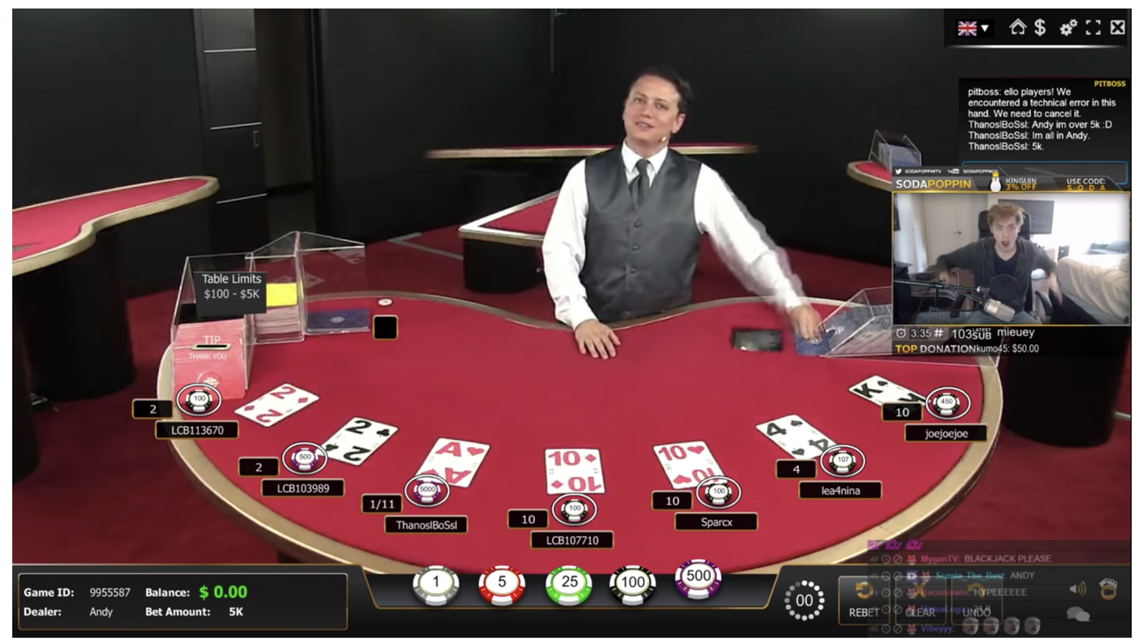 Streamer sodapoppin bets big at a video casino - https://youtube.com/sodapoppin