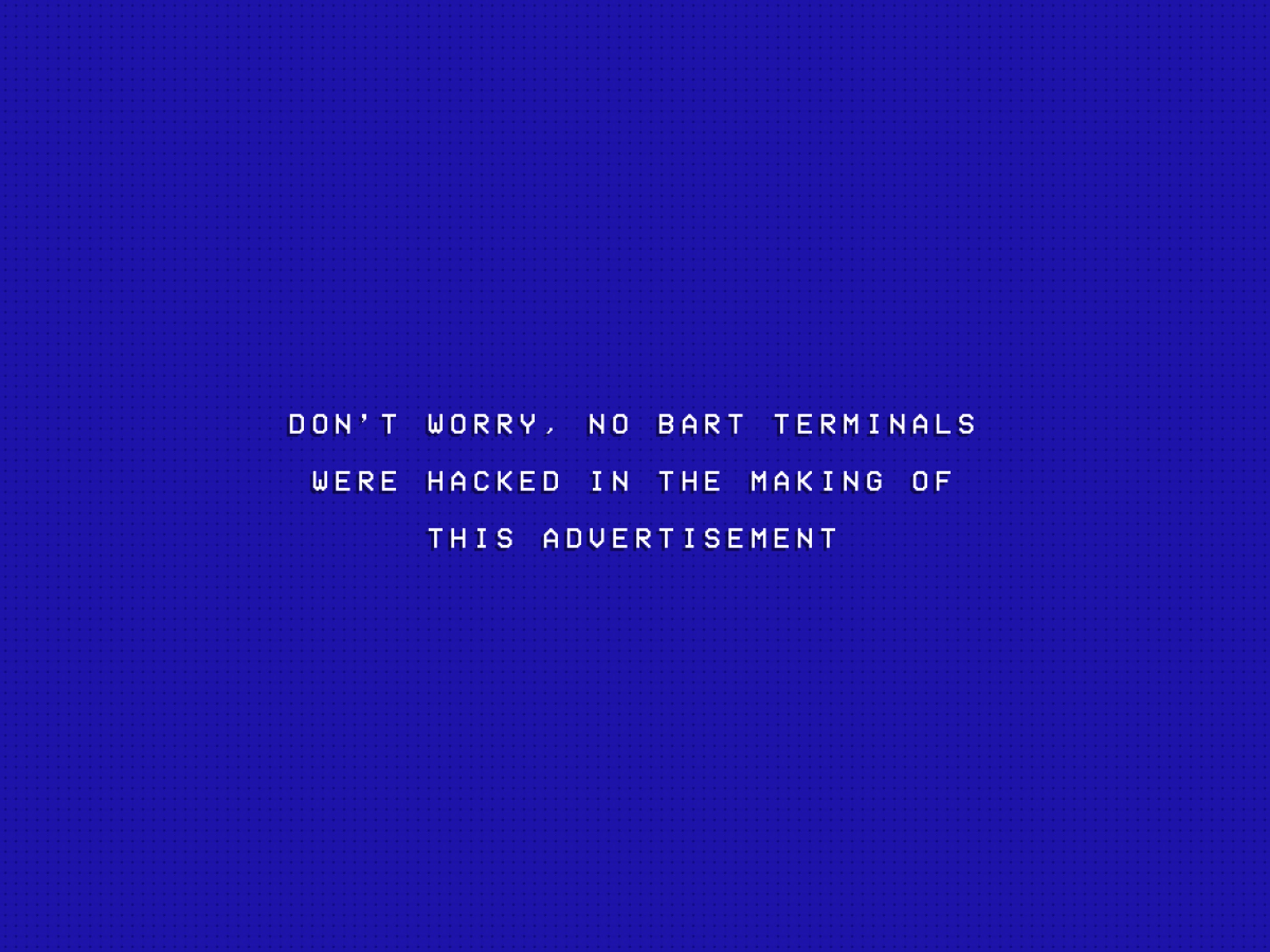 Ticker message
