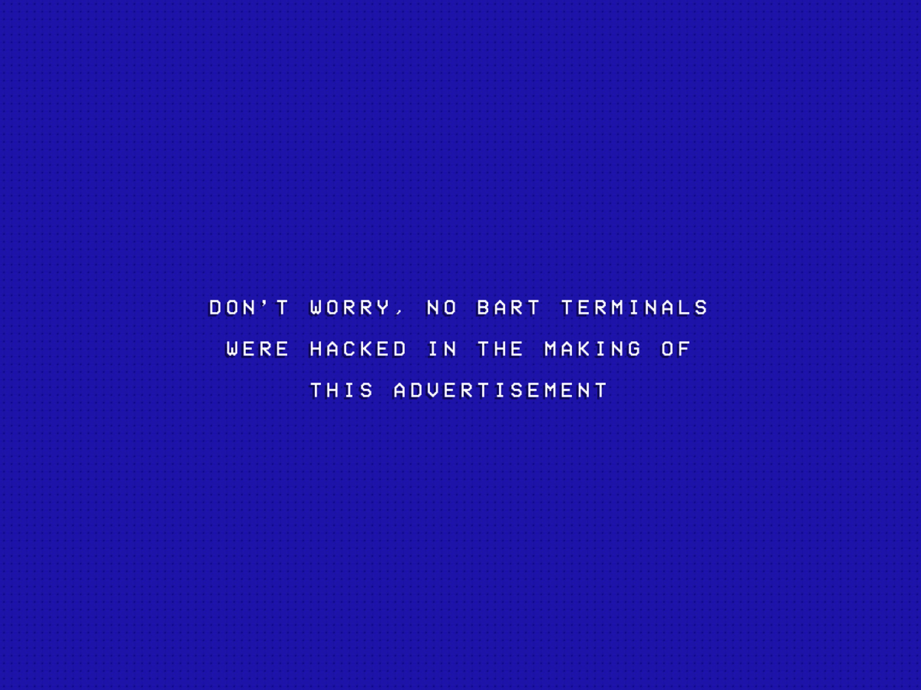 Ticker message