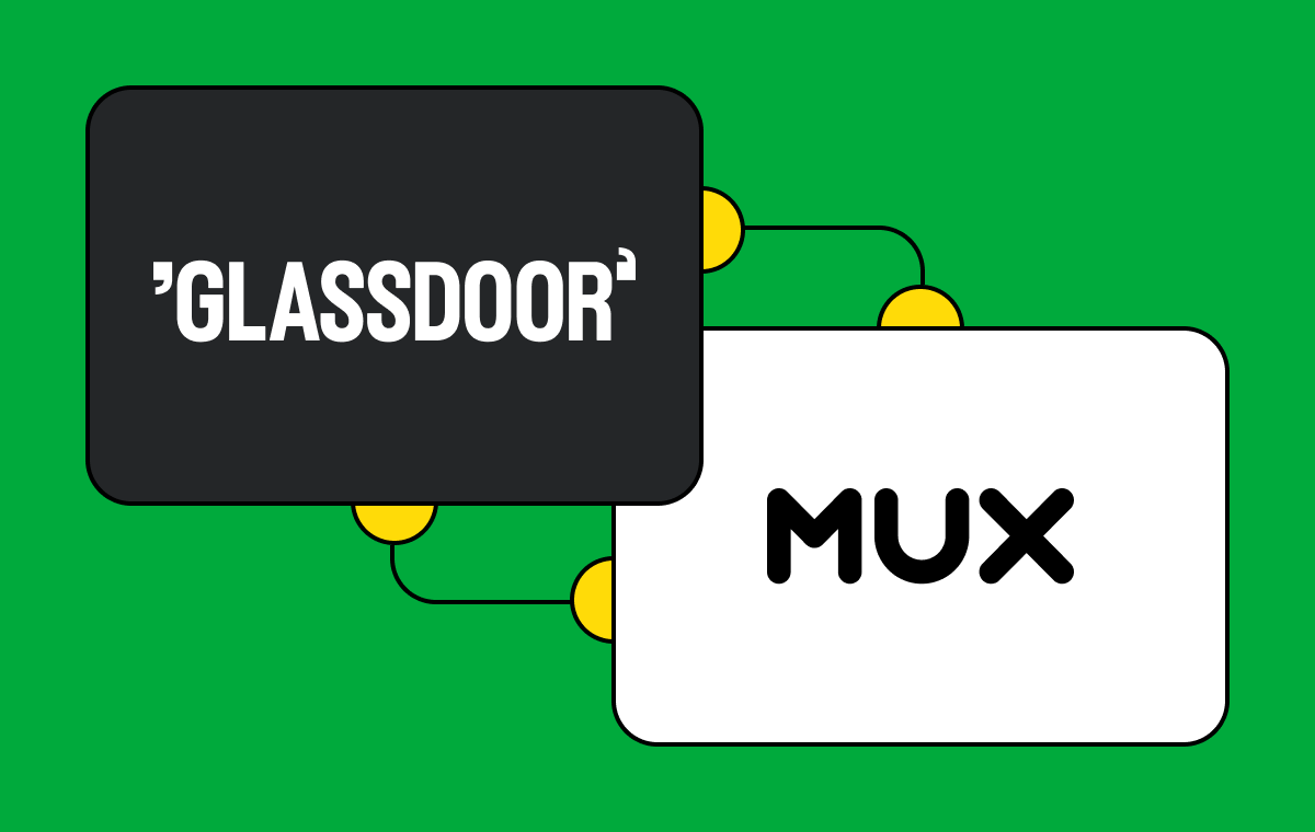 为什么Glassdoor与Mux合作快速构建用户生成视频以提升社区参与度