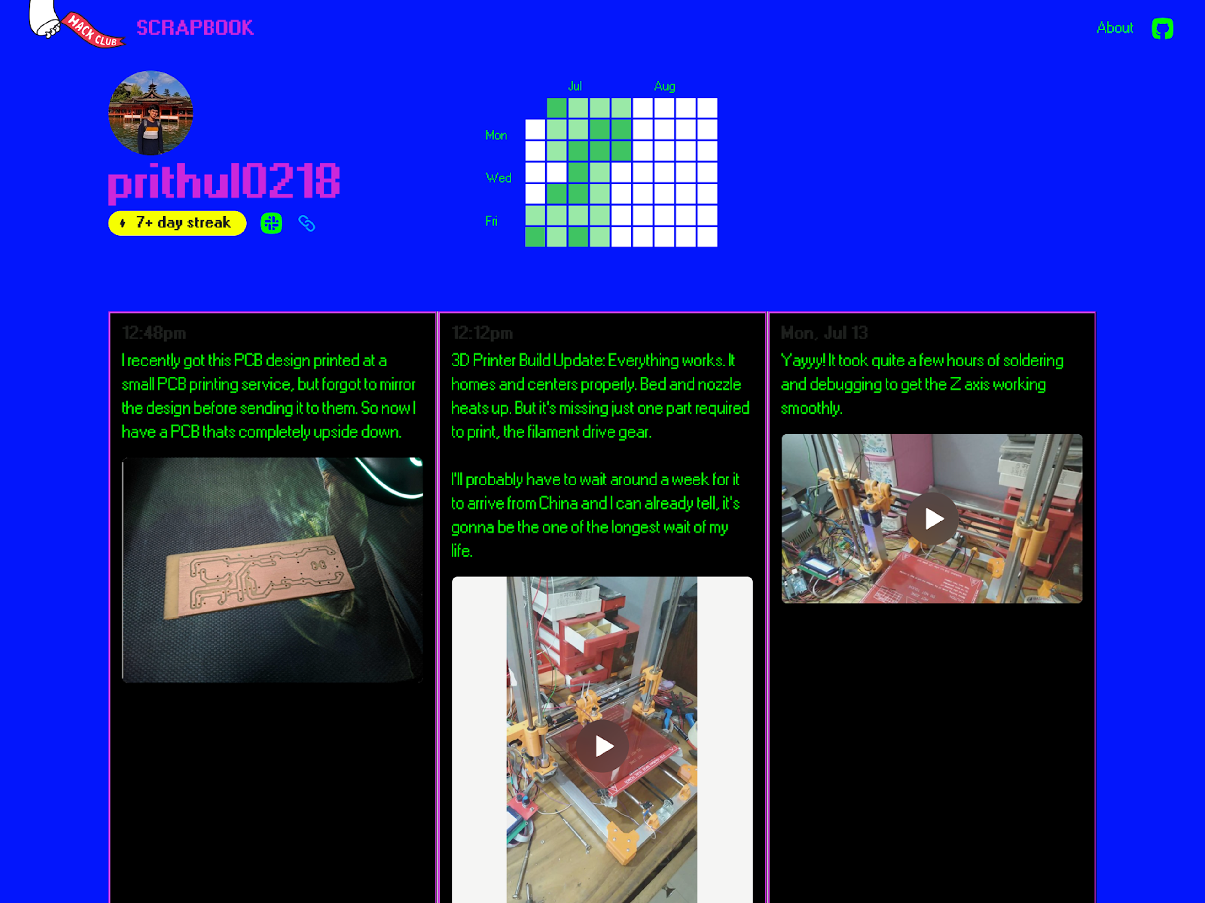 Scrapbook example