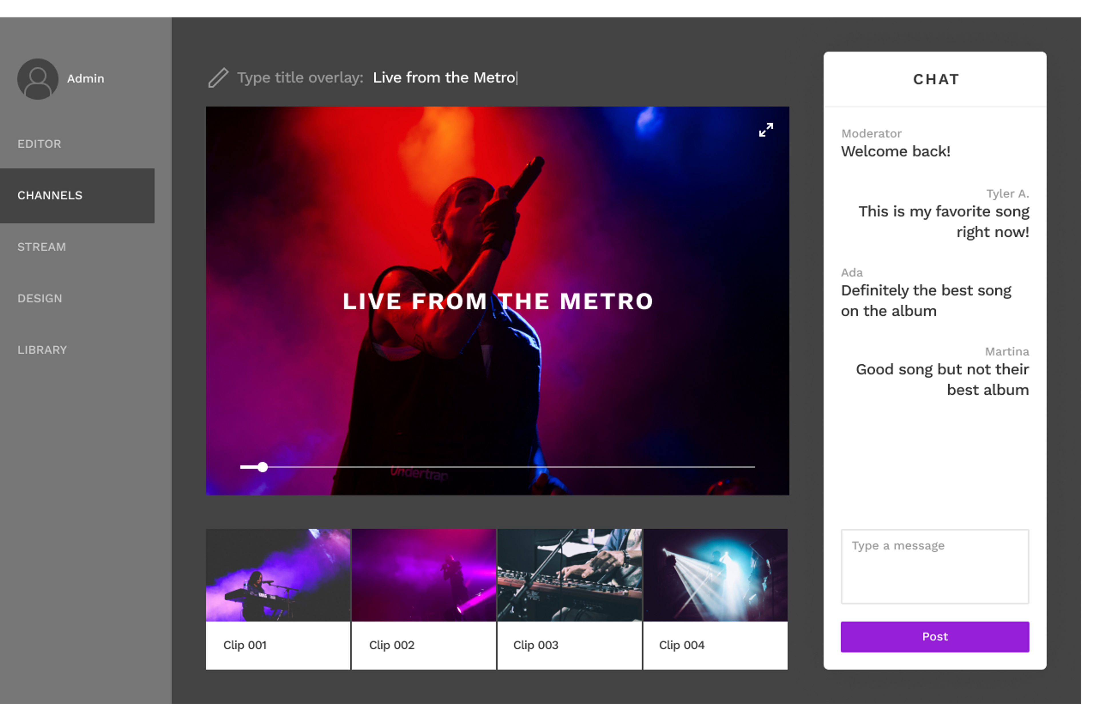 Focus on differentiation, not video infrastructure
