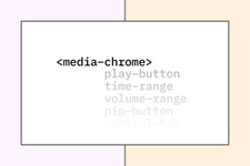 media-chrome HTML elements