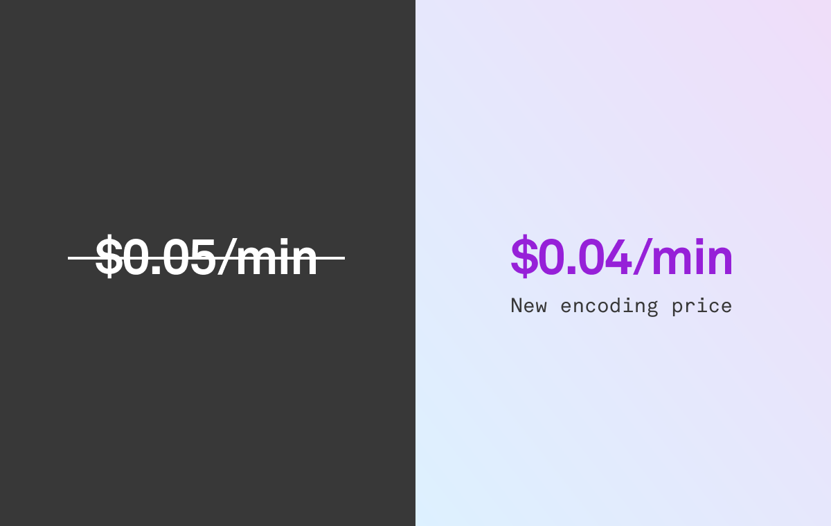 New encoding price